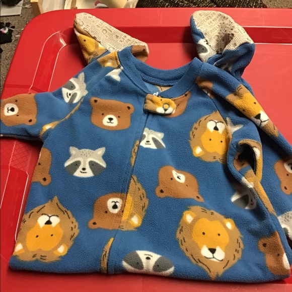 CHILD OF MINE by CARTER’S blanket sleeper sz 12 mo - Picture 3 of 6